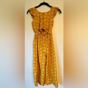 Yellow Daisy Sleeveless Jumper